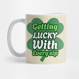 st paddys day getting lucky Mug